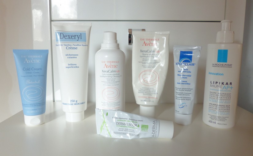 Crèmes eczéma bébé